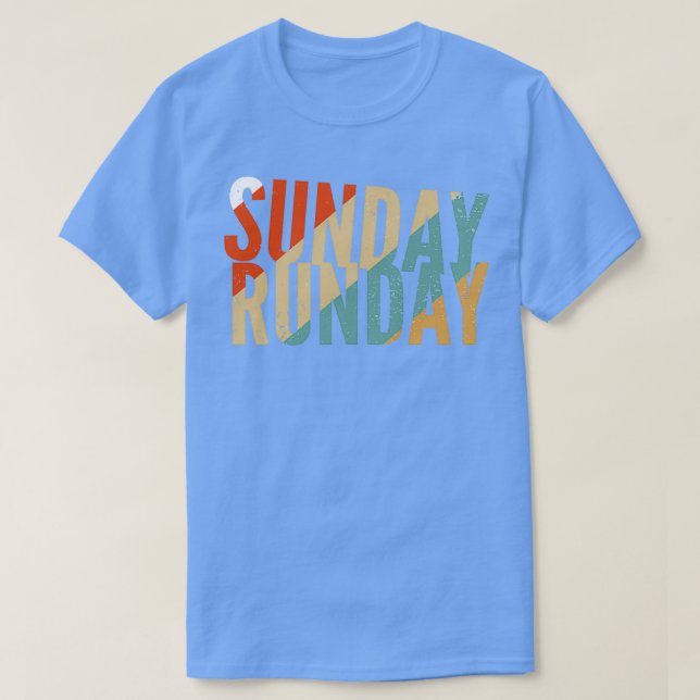 Sunday Runday 2 T-Shirt (Design Front)