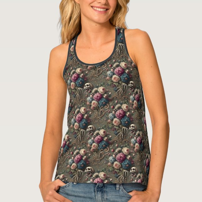 Sunday’s Cynic – Gothic Victorian  Tank Top (Front)