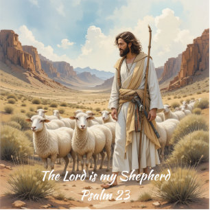Sunday School Church 23 Psalm Lord Shepherd Cutout
