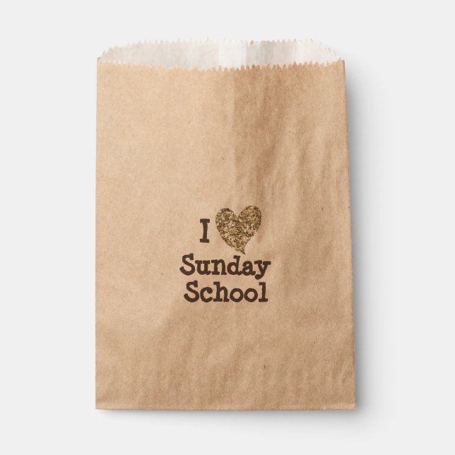 Sunday School Favor Bag (Front)