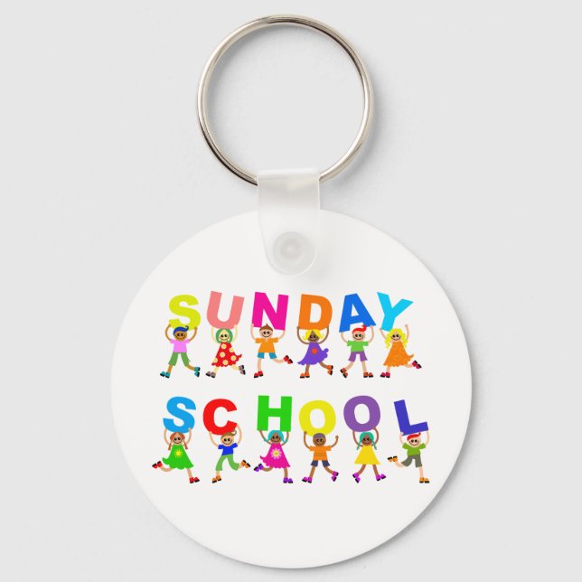 Sunday School Keychain (Front)