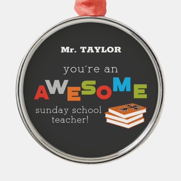 Sunday School Teacher Appreciation Gifts on Zazzle