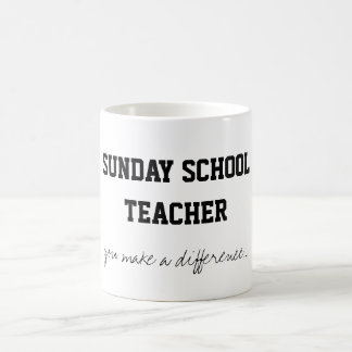 Sunday School Teacher Coffee Mug
