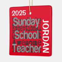 Sunday School Teacher Extraordinaire CUSTOM