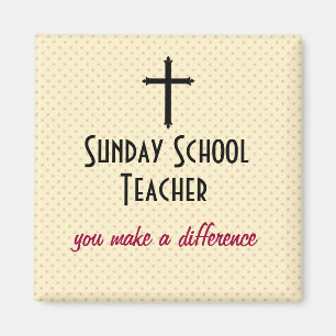 Sunday School Teacher Magnet