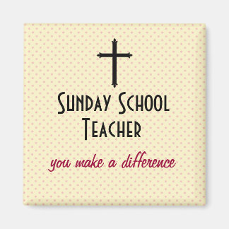 Sunday School Teacher Magnet