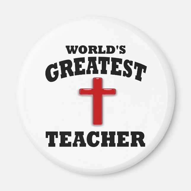 Sunday School Teacher Magnet (Front)