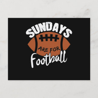 Sundays are for Football Postcard