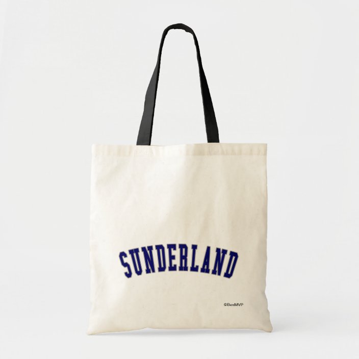 Sunderland Canvas Bag