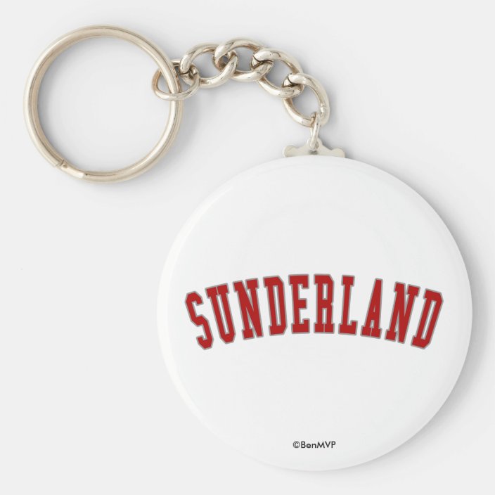 Sunderland Key Chain