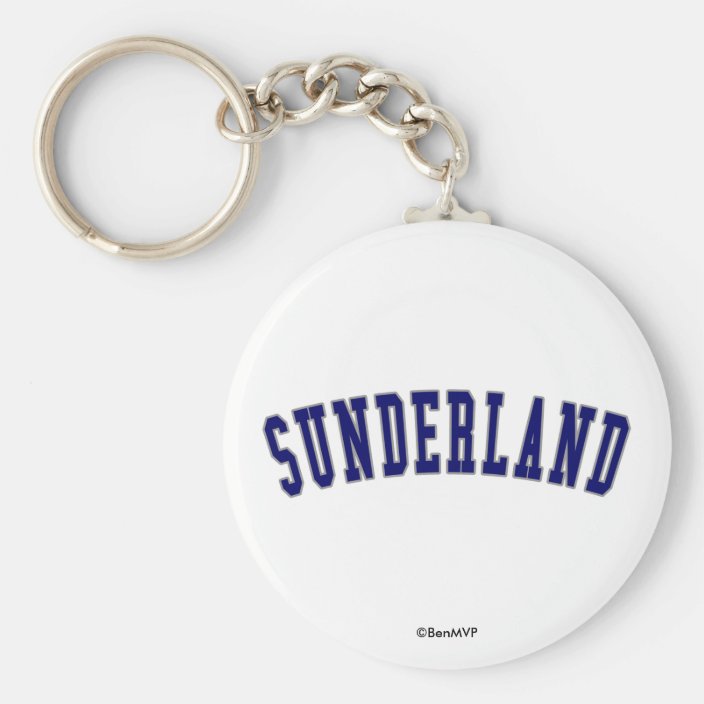 Sunderland Keychain