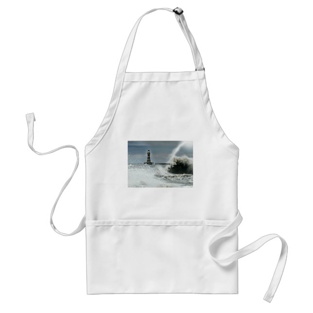 Sunderland - Roker Pier & Lighthouse Adult Apron (Front)