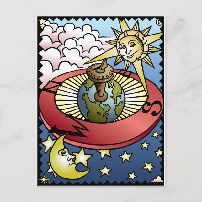 Sundial Postcard (Front)