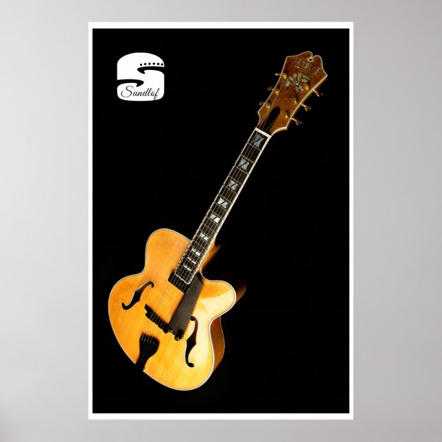 Sundlof Guitars Archtop Poster (Front)