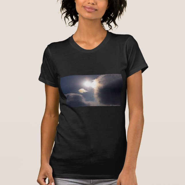 Sundog Rainbow Cloud Burst Apparel and Gifts T-Shirt (Front)