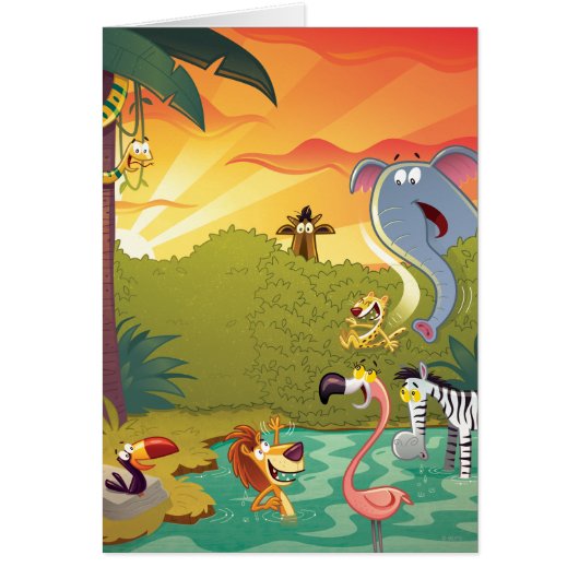 Sundown At The Water Hole (Front)