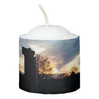 Sundown on Route 66 Votive Candle