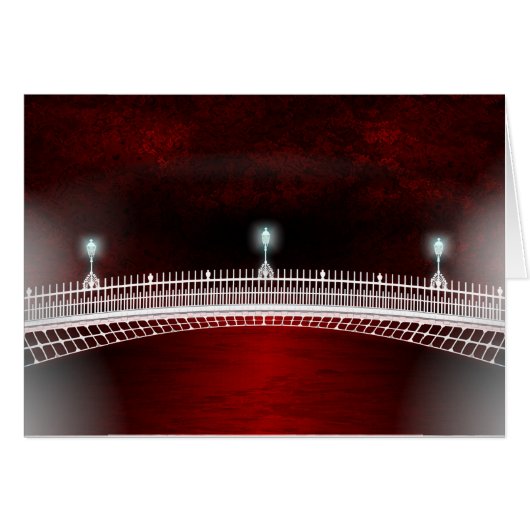 SUNDOWN OVER THE HAPENNY BRIDGE (Front Horizontal)