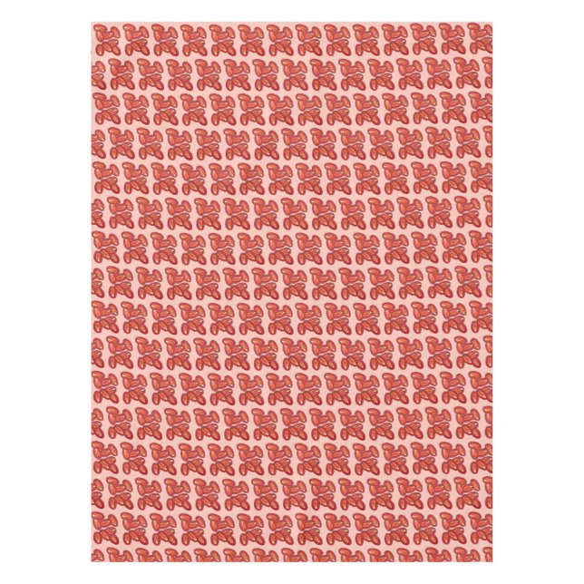 Sundried Sun Dried Tomato Tomatoes Pizza Topping Tablecloth (Front)