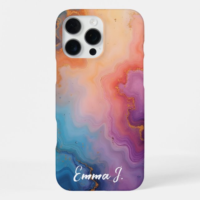 Sunfire Agate Iphone Case (Back)