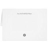 Sunfish Painting Art Card (Back Horizontal)