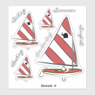 Sunfish Vinyl stickers