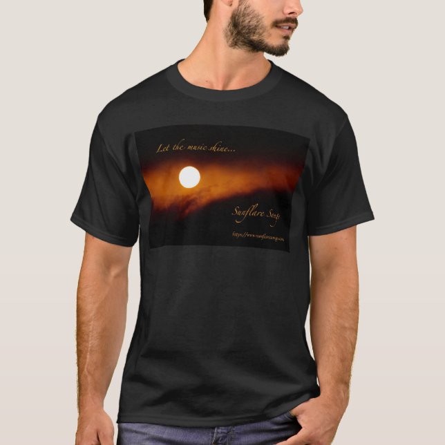 Sunflare - Let the Music Shine T-Shirt (Front)