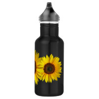 Home Vintage Sunflower 32oz Stainless Steel Water Bottle