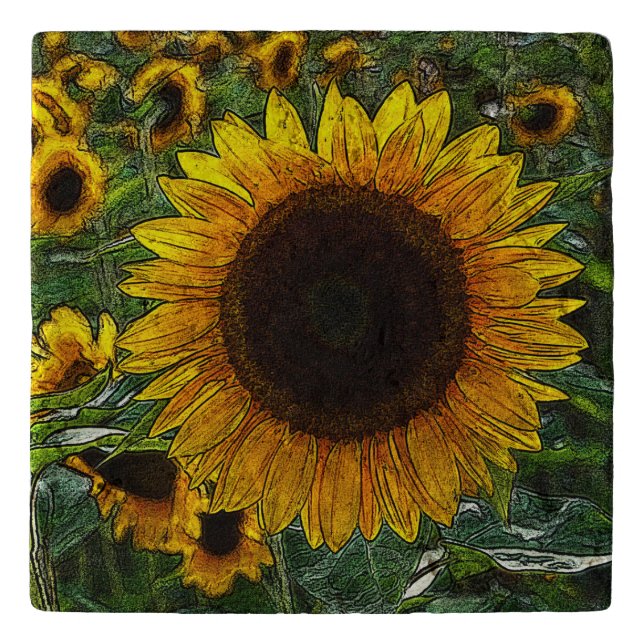 Sunflower_2015_0601 Trivet (Front)