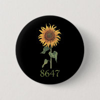 Sunflower 8647 86 47 Subtle Anti Trump Floral Boho