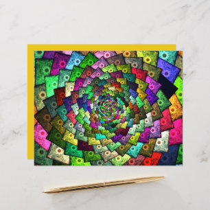 Sunflower Abstract Floral Colorful Pop Art Design