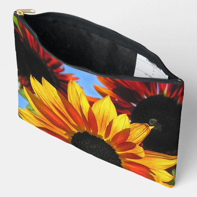 Sunflower Accessory Bag (Open)