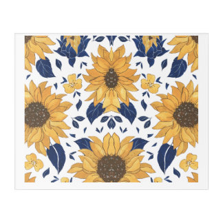 Sunflower acrylic print
