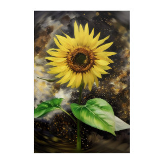 Sunflower Acrylic Print