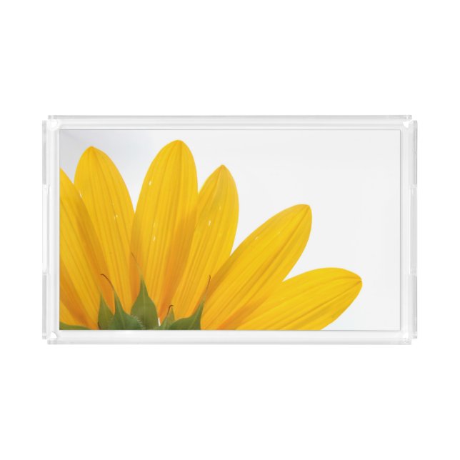 Sunflower Acrylic Serving Tray (Front)
