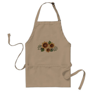 Sunflower Adult Apron