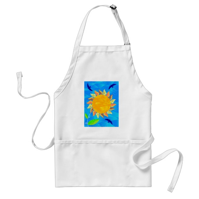 Sunflower Adult Apron (Front)