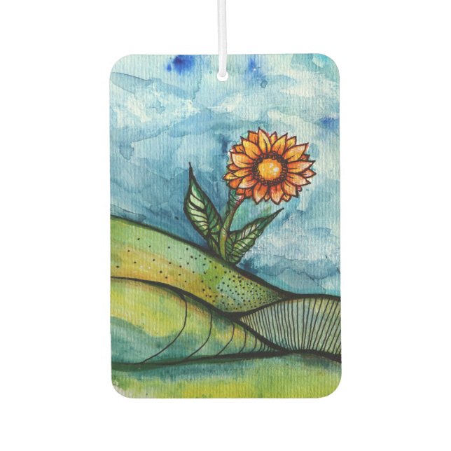 Sunflower                                          air freshener (Front)