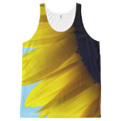Sunflower All-Over-Print Tank Top (Front)