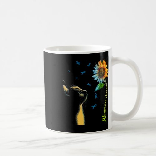 Sunflower Alopecia Awareness  Coffee Mug