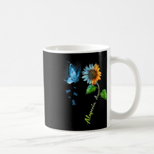 Sunflower Alopecia Awareness  Coffee Mug