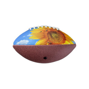 Sunflower and Bee Football