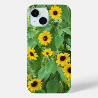 Sunflower and Bee iPhone / iPad case