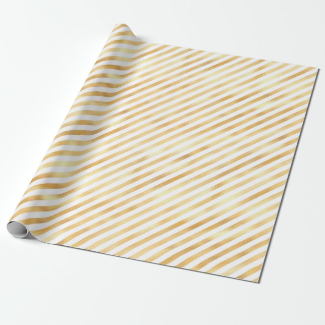 Sunflower and Bee Series Design Eight Wrapping Paper (Unrolled)