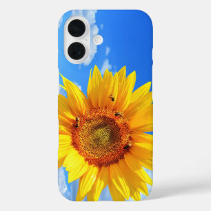 Sunflower and Bees iPhone Case