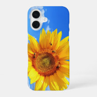 Sunflower and Bees iPhone Case