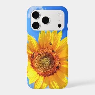 Sunflower and Bees iPhone Case
