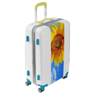 Sunflower and Bees Luggage