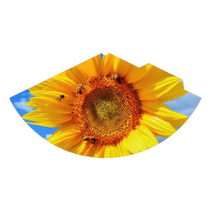 Sunflower and Bees Party Hat