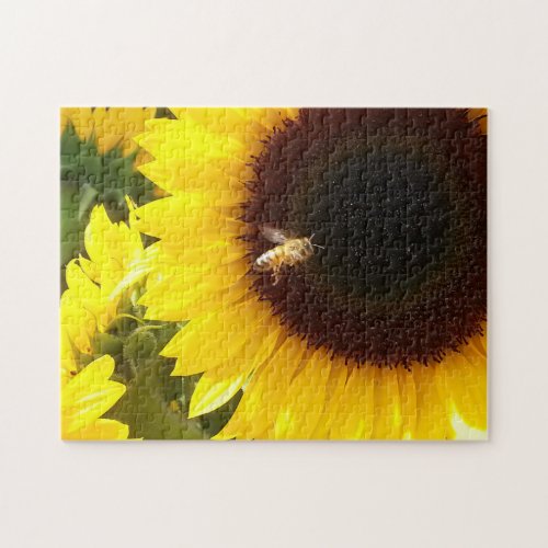 Sunflower and Bumble Bee Puzzle